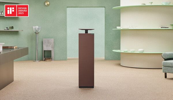 코웨이 노블공기청정기2, ‘2025 iF 디자인 어워드’ 본상 수상