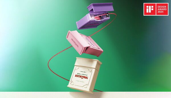 iF 디자인 어워드에서 수상한 LG 생활건강 '유시몰 클래식 치실' [사진=LG생활건강](포인트경제)