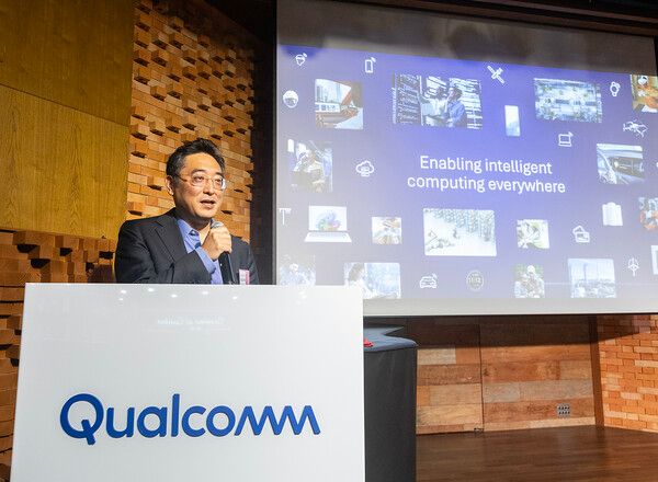 김상표 퀄컴 본사 부사장 겸 한국 사업 총괄 @ 퀄컴 개발자 커뮤니티 킥오프 /퀄컴 제공