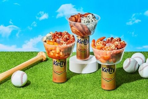 KBO리그 극장 생중계 특화상품 켈리 세트 메뉴 이미지 /하이트진로 제공