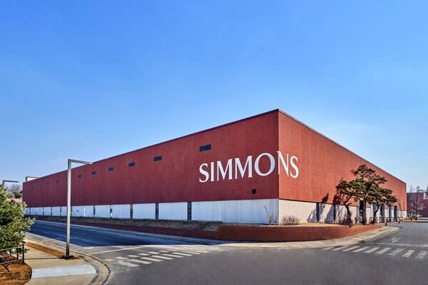 경기도 이천에 있는 시몬스 팩토리움 전경