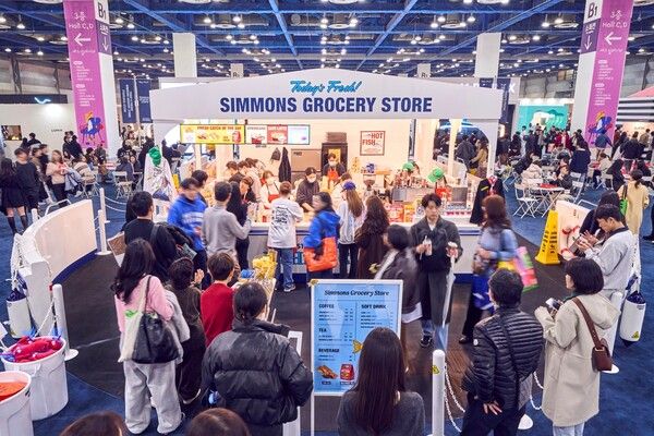 시몬스 침대, ‘2025 서울리빙디자인페어' 참여 모습 /시몬스 침대 제공