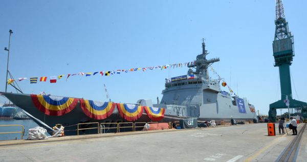 필리핀 초계함 1번함 '미겔 말바르(Miguel Malvar)함' / 뉴시스 (포인트경제)