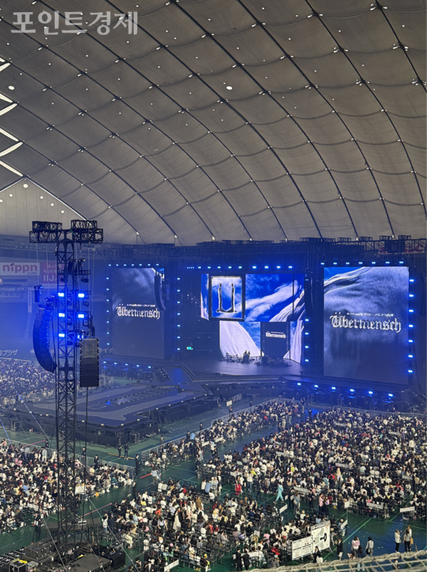 지드래곤은 이번 투어의 타이틀을 ‘Übermensch’로 명명하며, 기존 음악적 세계관을 넘어선 새로운 비전을 제시했다ⓒ포인트경제 박진우 특파원