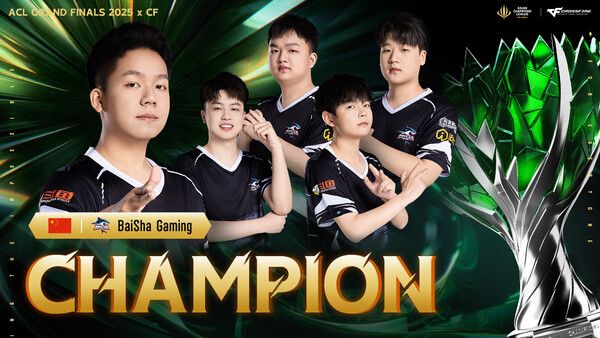 ACL 2025 크로스파이어 우승팀 바이샤 게이밍(Baisha Gaming)