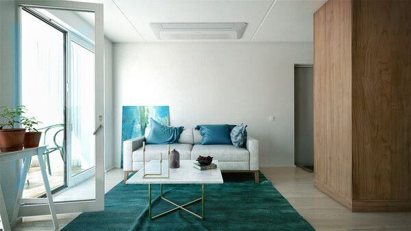 삼성전자 가정용 시스템에어컨 1Way 카세트 제품 라이프스타일 이미지 /삼성전자 제공