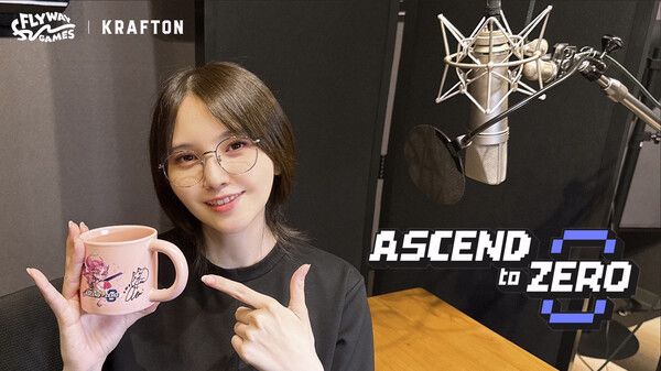 플라이웨이게임즈의 '어센드투제로'와 성우 키토 아카리아가 협업한다. [사진=크래프톤](포인트경제)