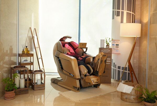 에스테틱 헬스케어로봇 '퀀텀 뷰티캡슐' 전용 체험 공간 '에스테틱 존' [사진=바디프랜드] (포인트경제)