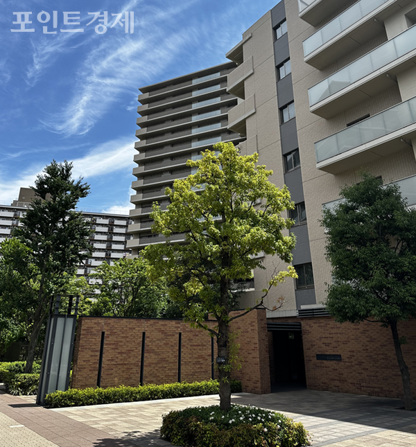 도쿄의 한 아파트(사진은 기사와 직접적 관련이 없음) ⓒ포인트경제 박진우 도쿄 특파원