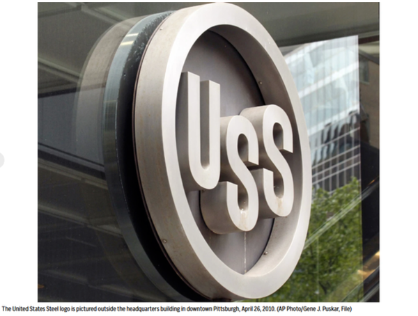 US스틸은 1901년 창립된 미국 산업의 상징적 철강 기업이다/사진: AP_진 파스카 갈무리(포인트경제)