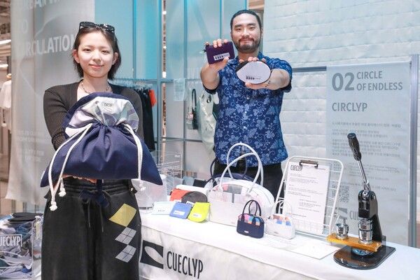 '서스테이너블 프로젝트-피어×큐클리프' 팝업스토어 /현대백화점 제공