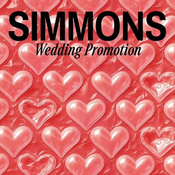 시몬스 침대가 '웨딩 프로모션'을 진행한다. [사진=시몬스 침대](포인트경제)