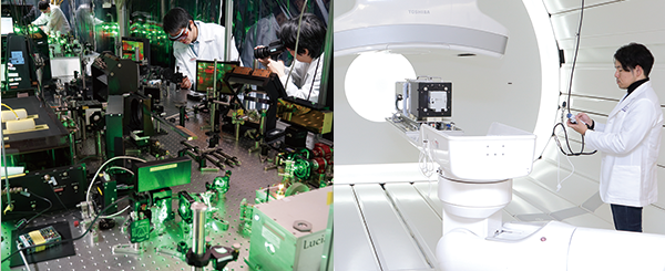 중입자치료 시스템 ‘HyBEAT’ 절개 없이 치료하는 ‘양자메스’ 개발 현장 /국립연구개발법인 양자과학기술연구개발기구 홈페이지 갈무리(포인트경제)