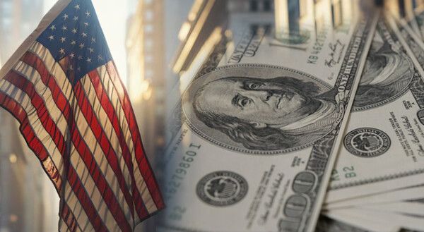 성조기와 달러 이미지 / 출처-프리픽 AI ⓒ포인트경제CG