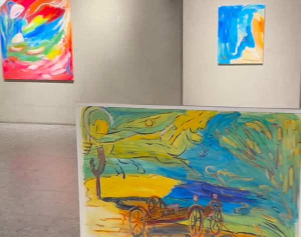 다리엘 페레즈의 작품들 /더블유아트갤러리 인스타그램 갈무리