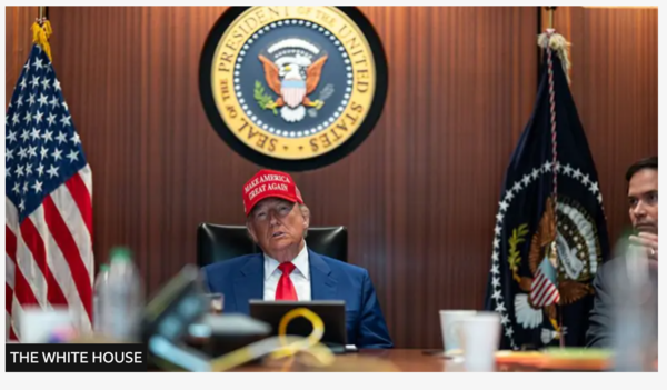 도널드 트럼프 미국 대통령 /BBC 갈무리