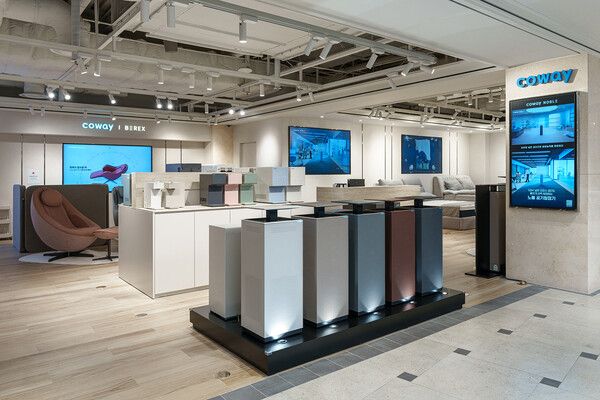 코웨&nbsp; 공식 직영점&nbsp;‘코웨이 갤러리’, 신세계백화점 타임스퀘어점 입점 /코웨이 제공