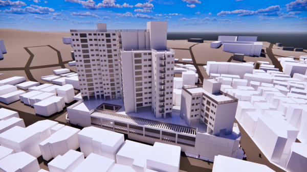 사당4동 가로주택정비사업 조감도