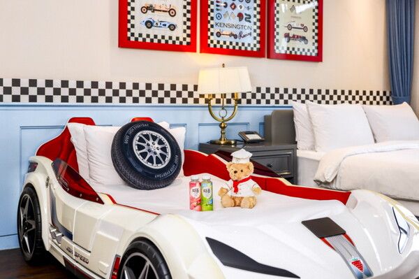 빙그레 '따옴' 키트가 있는 켄싱턴호텔 평창 키즈룸 전경 [사진=빙그레](포인트경제)