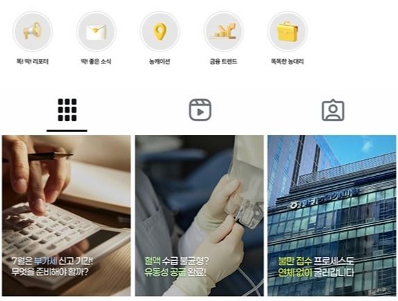 NH농협캐피탈 공식 인스타그램 갈무리