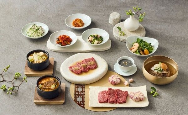 워커힐의 한우 숯불구이 전문점 ‘명월관’에서 선보이는 여름 보양 메뉴 ‘하절진미’ /SK네트웍스 제공 (포인트경제)