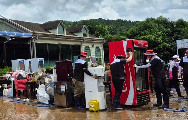 의령군 수해 현장에 봉사단 긴급 파견 /BNK경남은행 (포인트경제)