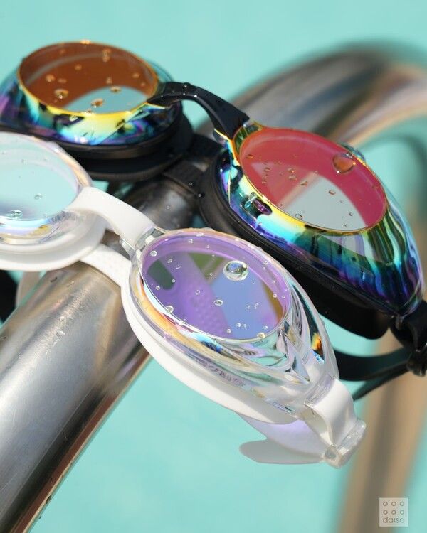 다이소 '미러형 물안경' /아성다이소 (포인트경제)