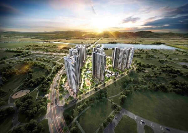 DL이앤씨가 우선협상대상자로 선정된 ‘광명시흥 민간참여 공공주택건설사업’ S1-10·B1-3블록 조감도. /DL이앤씨 (포인트경제)