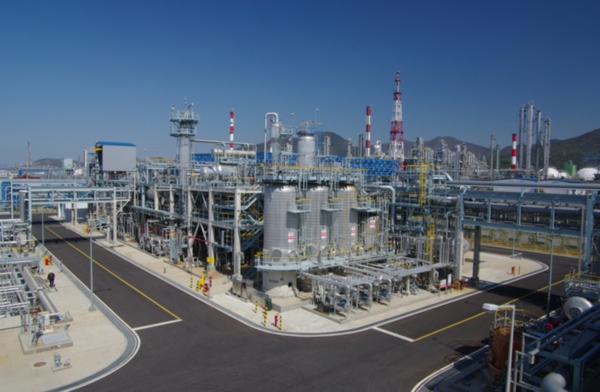 여수산업단지 DL케미칼 공장 전경/DL케미칼