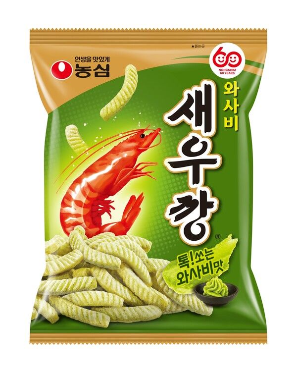 농심 '와사비새우깡', 2주 만 180만 봉 판매 돌파