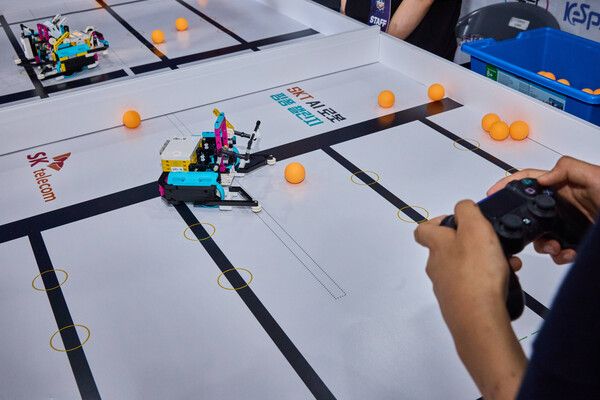 SK텔레콤, 제17회 대통령배서 AI 놀이터 운영