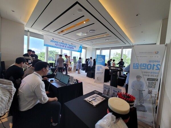 스마트상점 기술 전시 및 상담 행사 전경&nbsp;/오렌지나무