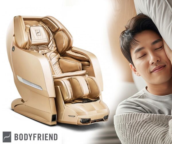 바디프랜드 멘탈 마사지 기능이 탑재된 '파라오Ⅱ브레인'&nbsp;/ 바디프랜드+ChatGPT 합성 이미지 (포인트경제)