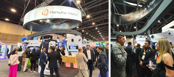 콜롬비아 보고타 보안 전시회 ‘ESS+’에 참가한 한화비전