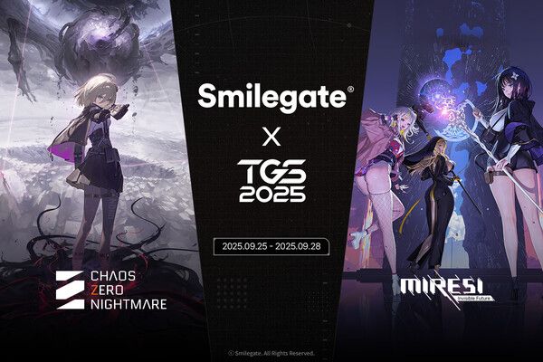 스마일게이트는 자사 신작 ‘카오스 제로 나이트메어'와 ‘미래시: 보이지 않는 미래(이하 미래시)’가 오는 9월 25일부터 28일까지 일본 도쿄 마쿠하리 멧세에서 개최되는 ‘도쿄 게임쇼 2025’에서 게임 시연존을 비롯한 다양한 현장 프로그램을 마련한다고 밝혔다.