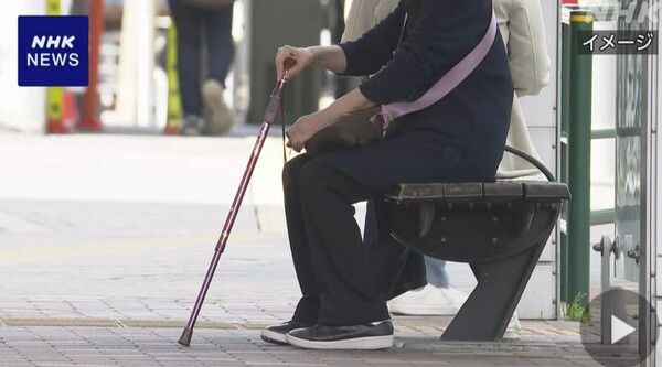 일본의 고령자 증가세(사진은 본 기사와 직접적인 관련없음)/NHK 갈무리(포인트경제)