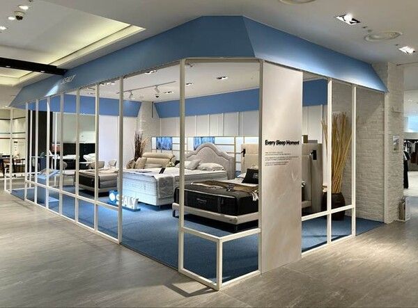 씰리침대, 갤러리아 명품관서 첫 팝업스토어 오픈