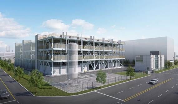 울산하이드로젠파워 2호 조감도