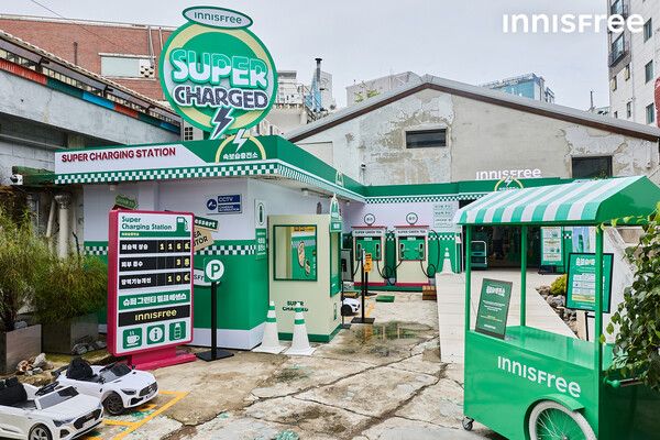 이니스프리, ‘속보습 충전소’ 팝업 성수동 오픈