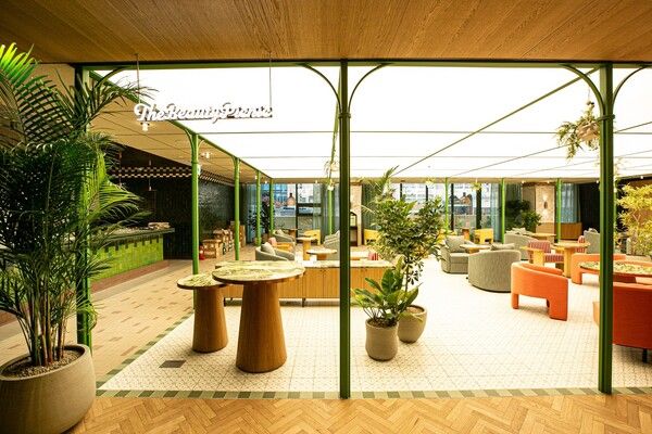 올리브영N 성수에 마련된 ‘멤버스 라운지’ 전경