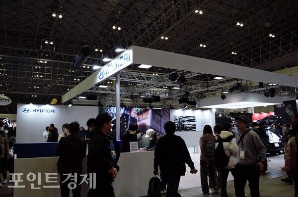 현대차(현대자동차) 부스 현장@포인트경제