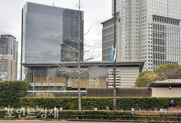 일본 총리관저/사진=박진우 특파원 ⓒ포인트경제