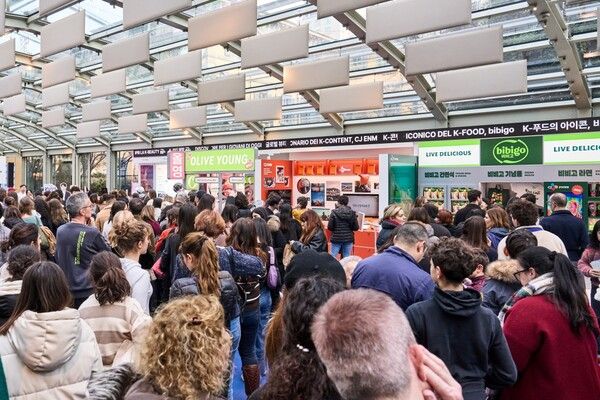 밀라노 올림픽 코리아하우스는 18일간 3만 3천명의 방문객을 맞이하며 성황리에 마무리됐다. /CJ그룹 제공