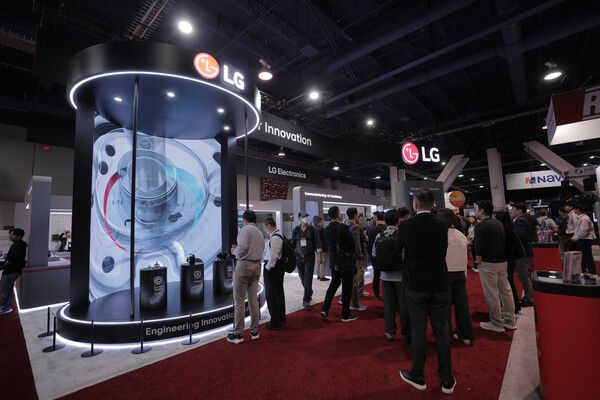 LG전자는 4일까지 미국 라스베가스에서 열린 'AHR 2026'에서&nbsp;레시프로 컴프레서, 로타리 컴프레서, 팬모터의 구조적 혁신 기술을 담은 코어테크를 소개했다. /LG전자 제공