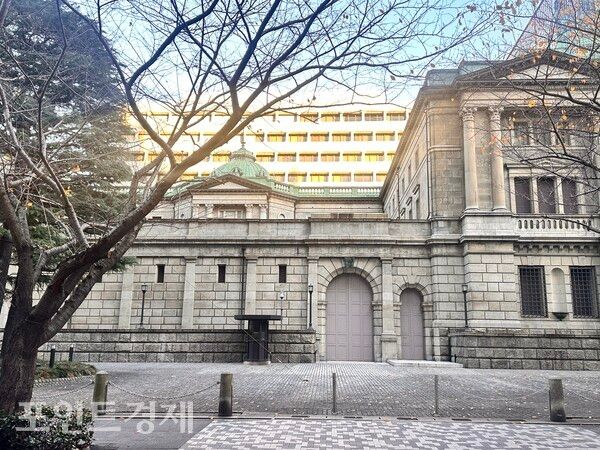 일본은행 본점 전경/사진=박진우 특파원 ⓒ포인트경제