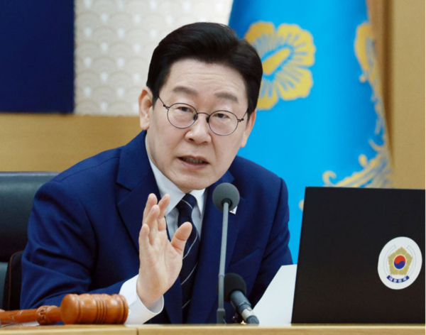 이재명 대통령이 17일 세종시 정부세종청사에서 열린 국무회의에서 발언하고 있다. /사진=뉴시스