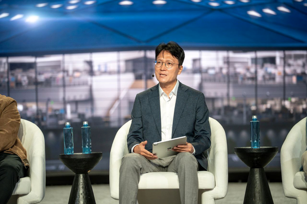 엔비디아 GTC 2026 패널 토론에 참석한 SK하이닉스 도승용 부사장(DT 담당)&nbsp;/SK하이닉스 제공