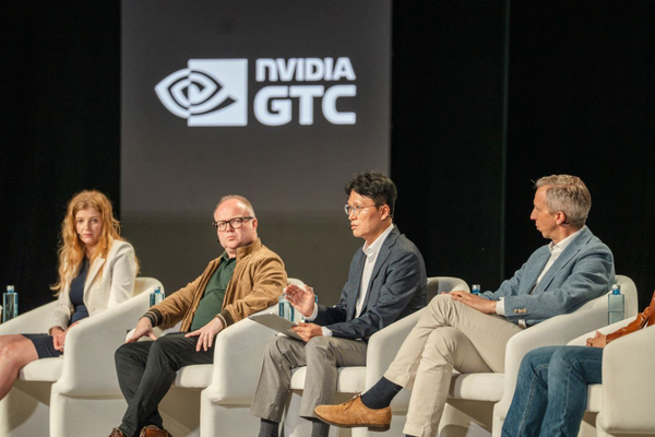 엔비디아 GTC 2026 패널 토론에 참석한 SK하이닉스 도승용 부사장(DT 담당)&nbsp;/SK하이닉스 제공
