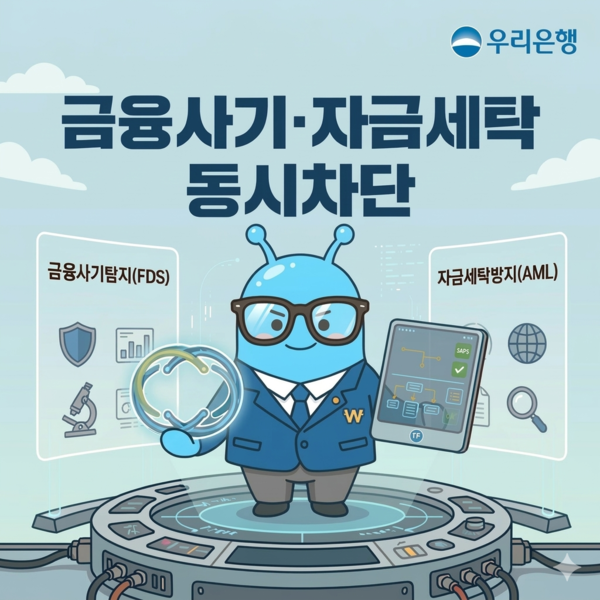 우리은행, 금융사기·자금세탁 동시 차단… 통합 대응 체계 구축