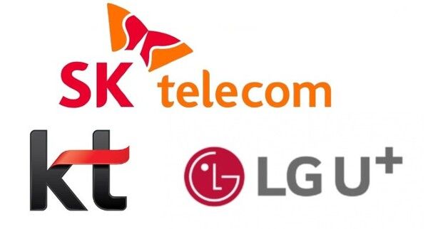 SKT, KT, LG유플러스 로고 [사진=SKT, KT, LG유플러스] (포인트경제)